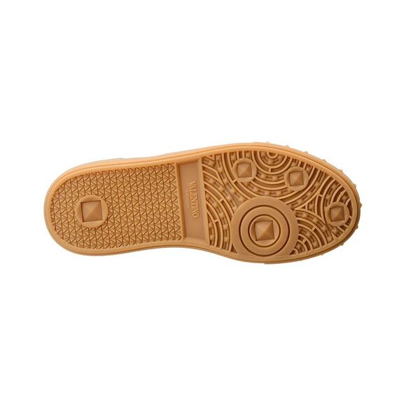 Valentino Upvillage Suede & Leather Sneaker, Black - Picture 4 of 5